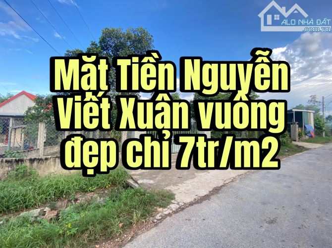 Bán Mặt Tiền NGUYỄN VIẾT XUÂN - Hương Thuỷ - Chỉ 7tr/m2