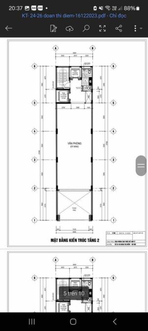 Đoàn Thị Điểm - Đống Đa 177m x 9 tầng, mặt tiền 6.5m, giá 105 tỷ thương lượng - 1