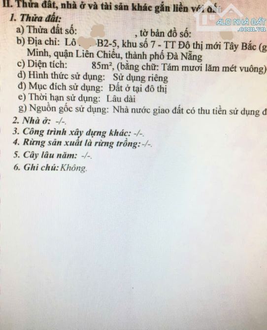 🔴💥Bán đất Gò Nảy 2, Hòa Minh, Liên Chiểu, Đà Nẵng - 2