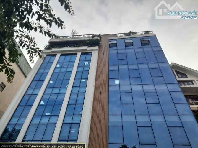 Bán tòa Văn Phòng đường Nguyễn Hữu Thọ, 9 tầng, 160m2, 3 Ô tô tải tránh, MT 9m, giá 98 tỷ - 2