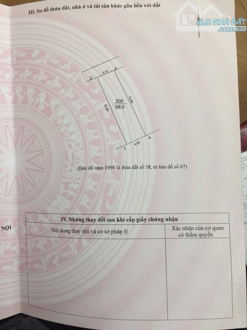CẦN BÁN GẤP LÔ ĐẤT 68m*MT4m NỘI AM -LIÊN NINH NGÕ Ô TÔ THÔNG BÁN RẺ 4.45 TỶ - 2