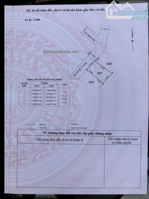 Đất hẻm 6m 7,9x15m, NH 9m, 121m2, Giá: 4.85 tỷ, đường Lê Thị Tám, - 2