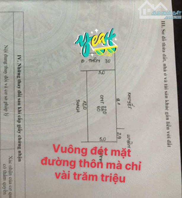 siêu phẩm 60m trục đường liên thôn sát hồ văn sơn gần ql21a chỉ vài trăm - 2