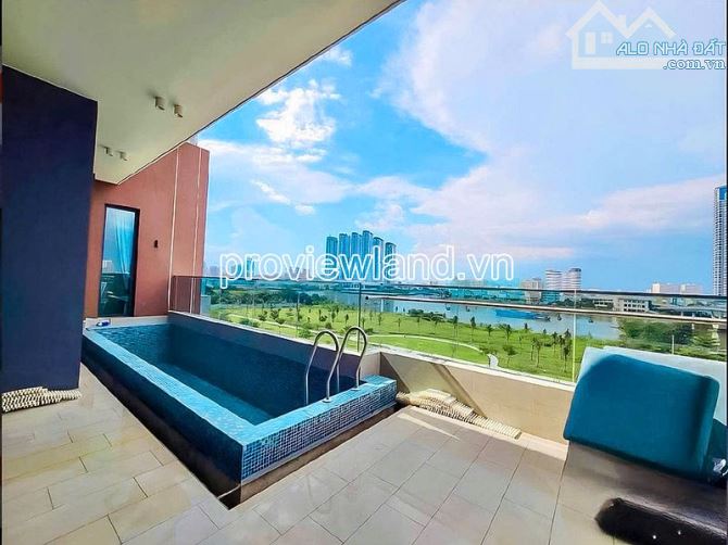 Bán căn Pool Villa The River Thủ Thiêm, 280m2 , 4PN -4WC, có thang máy, hồ bơi + sân vườn - 7