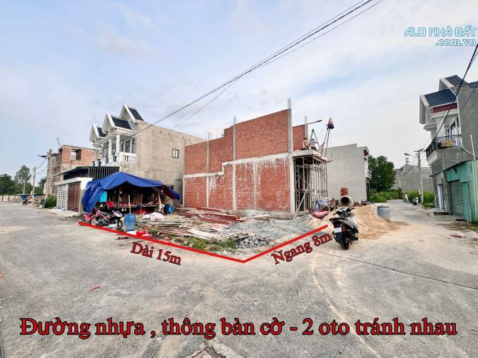 BÁN LÔ ĐẤT GÓC 2 MẶT TIỀN TẠI KDC HÓA AN - P. HÓA AN - 1