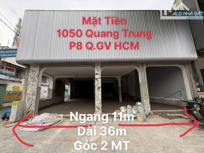 Nhà (11x36) Góc 2 Mặt Tiền Đường Quang Trung, Phường 8, Gò Vấp Giá bán 45 tỷ - 1