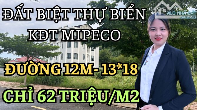 Đất biệt thự KĐT MIPECO  - 68 Tô hiệu Vĩnh Nguyên NHA TRANG