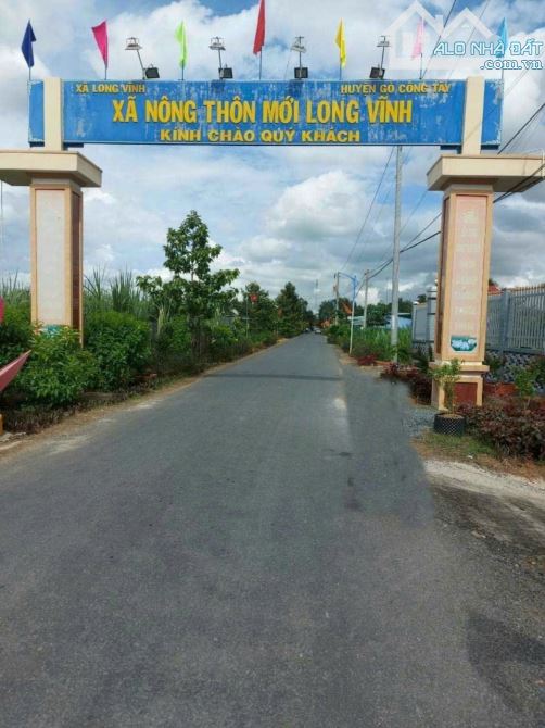 380 triệu đất mặt tiền nhựa kênh 14 tại Gò Công Tây, Tiền Giang.