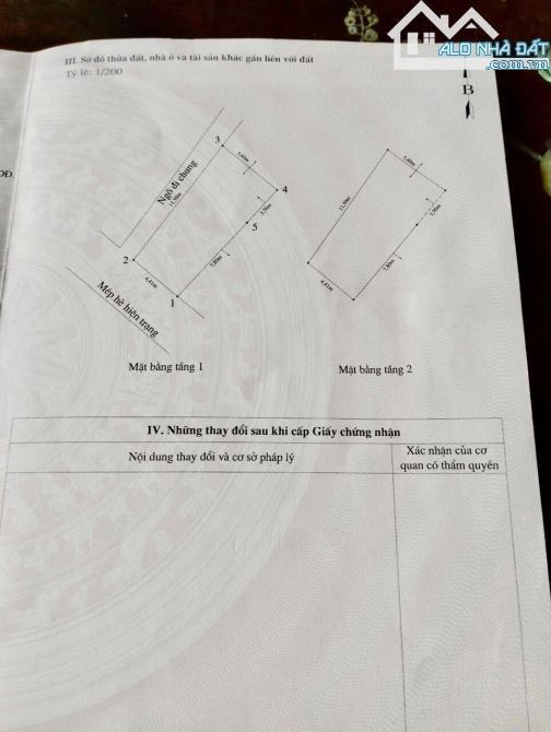 Nhà mặt đường Cầu Đất - 57m2 - mt 4,41m - nở hậu - 2 tầng - đang cho thuê - 17,2 tỷ.