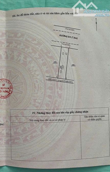 Đất khu dân cư phúc đạt bình dương vị tri đẹp 100m