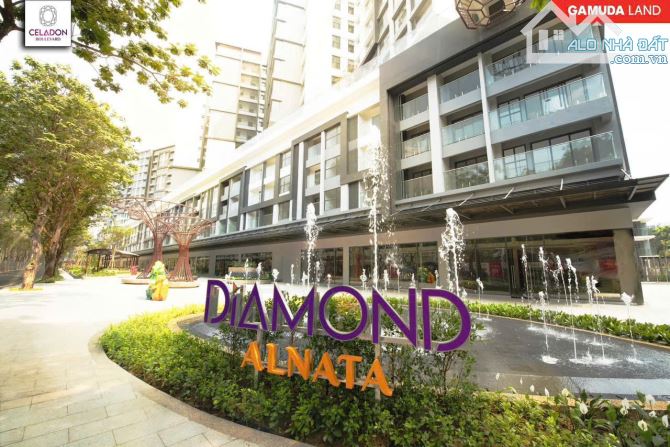 (Cho thuê) 2PN 2WC góc 85m Diamond Alnata - Celadon City ntcb 15 triệu, view mát mẻ - 1