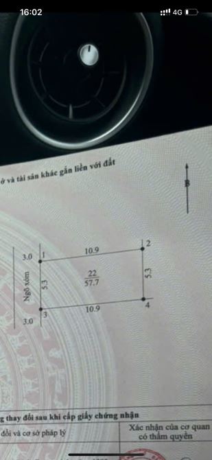 Bán đất tại xã hợp đồng, chương Mỹ, ô tô ngủ trong đất, 61,6m ,2.xtỷ có thương lượng - 2