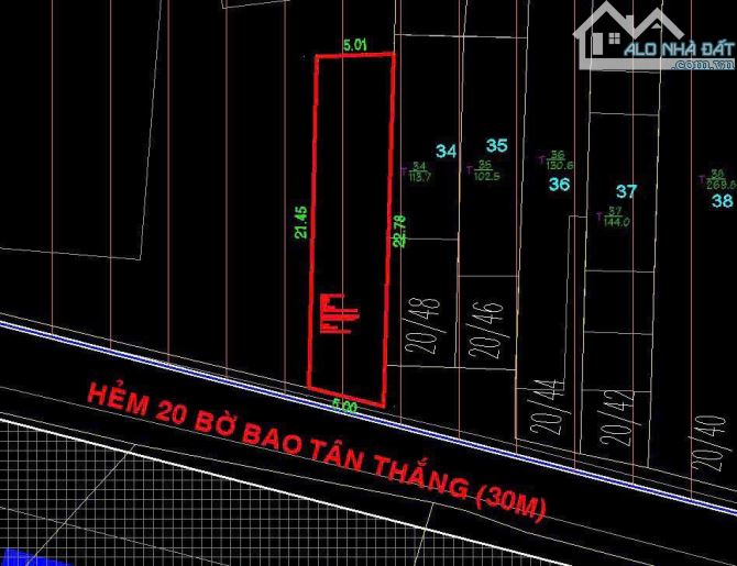 BÁN NHÀ TÂN PHÚ- NGAY BỜ BAO TÂN THẮNG - CẤP 4 - NGANG LỚN 5M - SỔ HỒNG CHÍNH CHỦ - 2