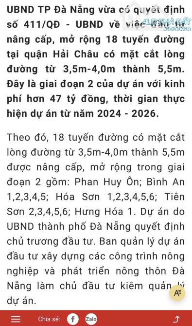 🚧 Bán căn nhà 2 tầng mặt tiền Hưng Hoá - Khu Hoà Cường - Quận Hải Châu - Đà Nẵng - 8