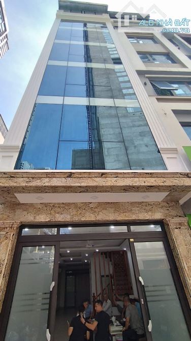 Bán nhà phân lô, ô tô tô tránh, thang máy Nguyễn Hồng, Đống Đa 74m 8 tầng MT 5.4m 32 tỷ - 1