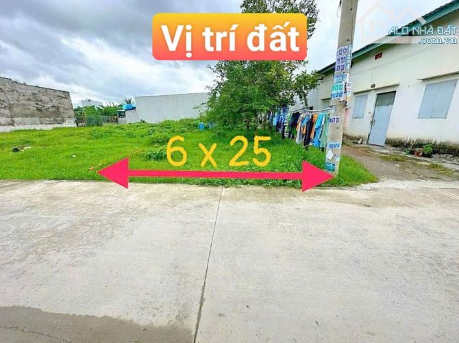 BÁN GẤP LÔ ĐẤT 150M2 - 1TỶ2 - NGAY NGÃ 3 MỸ HẠNH - ĐỨC HÒA - LONG AN.