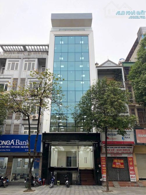 Cực hiếm! Toà building mặt phố Vũ Tông Phan 106m2 x 8 tầng thông sàn, PCCC đạt chuẩn