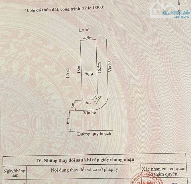 Chính chủ gửi bán   Lô góc 2 mặt đường TĐC Thiên Đường gần vòng xuyến Lê Hồng Phong - 1