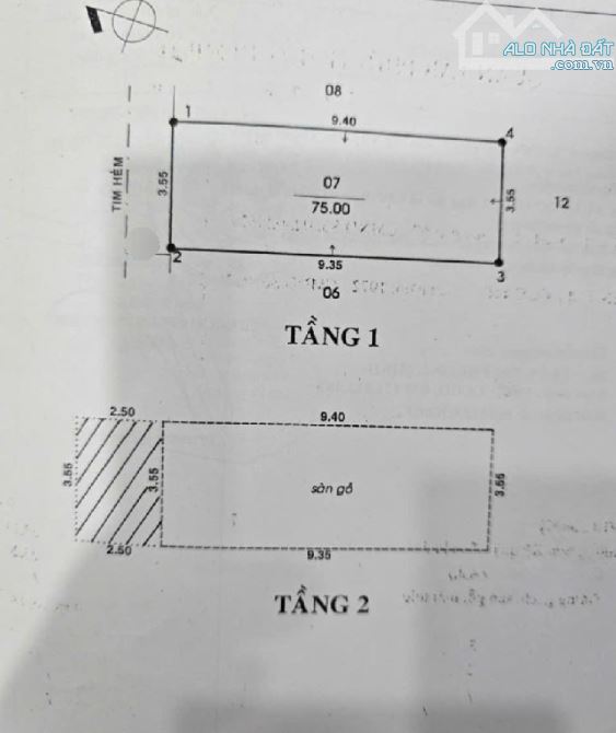 Nhà Tân Phú - Sơn Kỳ 33m2 thực tể 42m2 -2 tầng chỉ 3TỶ 3 TL - Nhà gần Lê Trọng Tấn, TKTQ - 2