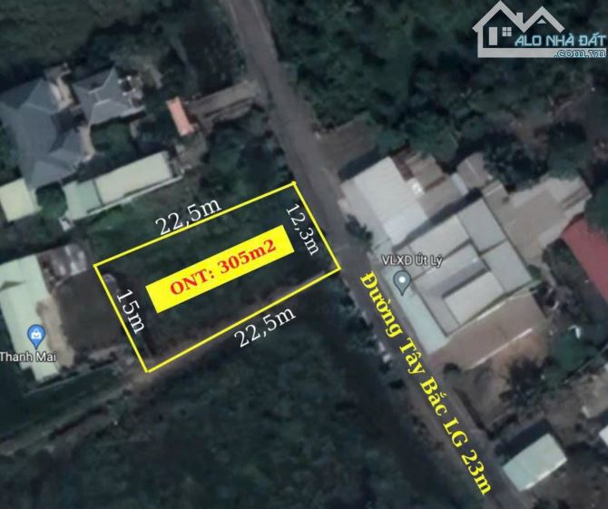 🏡 305M2 ĐẤT THỔ CƯ MẶT ĐƯỜNG, PHÙ HỢP XÂY NHÀ VƯỜN BIỆT THỰ 🍀 - 4