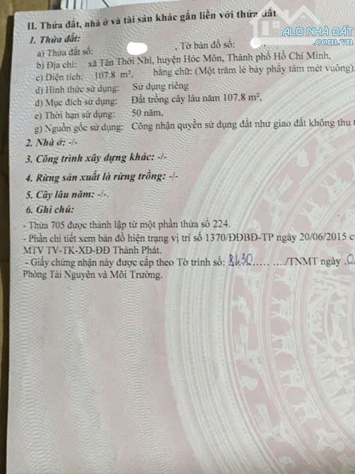 cần bán nhanh căn nhà cấp 4. DT 108m2 ở Hóc Môn giá 600 triệu. - 5