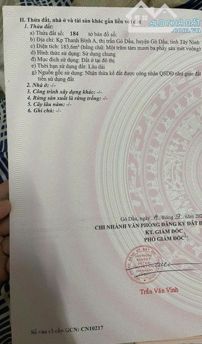 🔥 Siêu thơm bán căn nhà ngay Trung Tâm Thị Trấn Gò Dầu , đất ở đô thị 183,6m sổ hồng riên - 8