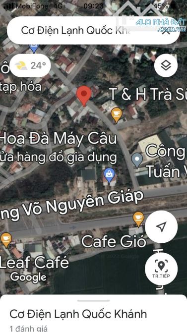 Bán lô mặt tiền đường Huỳnh Thúc Kháng- Diên Toàn 1,98 tỷ - 1