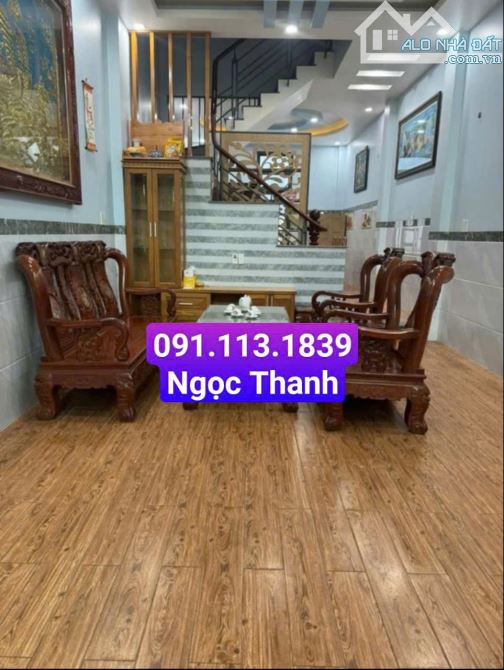 $ Cho Thuê Nhà Đẹp- FULL NỘI THẤT- HXT- đường Phan Anh,P Hiệp Tân, 4 x 15m, 2L,4PN, 16Tr$ - 1