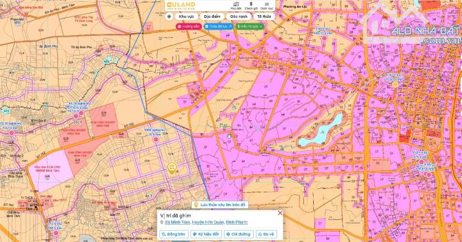 Bán gấp 2 sổ (10x46=460m2) góc ngã 3, cổng kcn, cụm trường học, dân đông, địa thế đẹp chỉ - 2