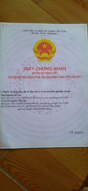 Bán đất nền Sổ hồng trong KDC Phường Hưng Đạo, Dương Kinh, HP - 3