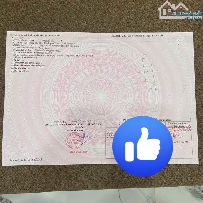 Nhà Mt đường Đặng Ngọc Sương, xã Hướng Thọ Phú TP Tân An - 5