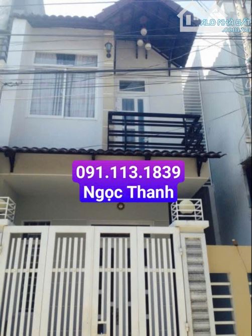 $ Cho Thuê Nhà- Hẻm Xe Tải- Tô Hiệu, P Hiệp Tân, 4,1m x 20m, 1L, 3PN,chỉ 14Tr $