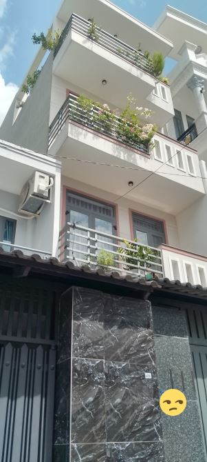 NHÀ 80M2 (4X20) 5PN, HẺM 8M THÔNG NGAY CHỢ NGUYỄN PHÚC CHU, P15, TB 5.9TỶ - 1