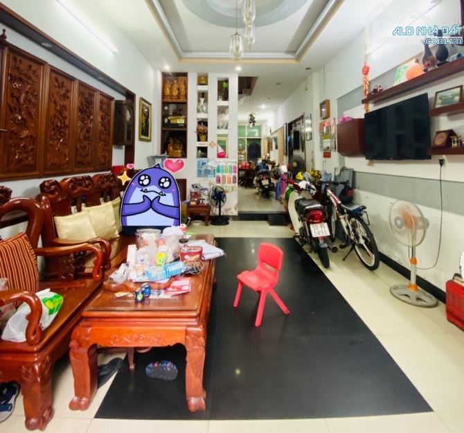 HẺM Ô TÔ THÔNG-4 TẦNG-5PN-76M2-NGANG 4M-Ở LIỀN-PHẠM VĂN CHIÊU-P16 GÒ VẤP-NHỈNH 7 TỶ TL - 1