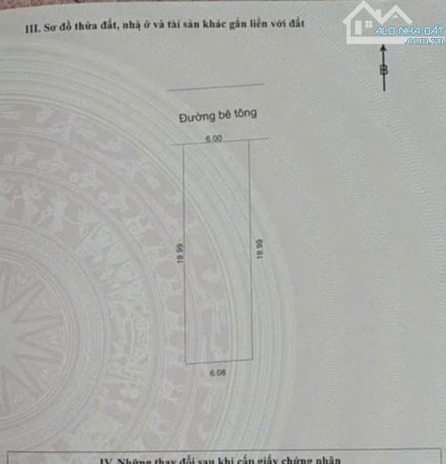 🌺 Bán lô Hòa Nhơn,hoà khương tây ,dt 120m2 ngang 6 x 20  giá 920 triệu 🌺 - 1