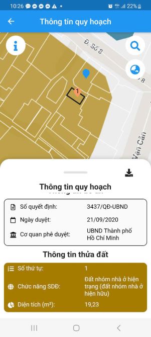 Chính chủ bán bán nhà  3/1 đường 8, Phường Linh Tây. Giá 60M2. Ngang nhà  10M - 6