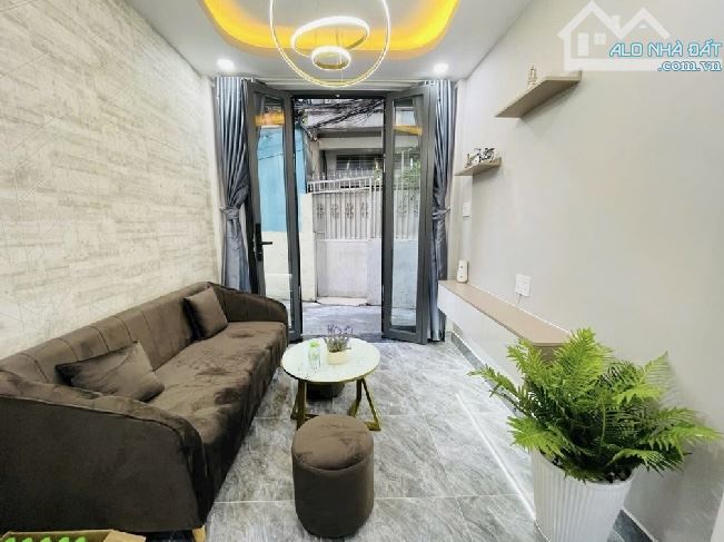 🏡 NHÀ MỚI XINH HẺM XE HƠI  📍Hồ Biểu Chánh khu VIP P11  3 tầng hoàn công đủ ☘️ - 2