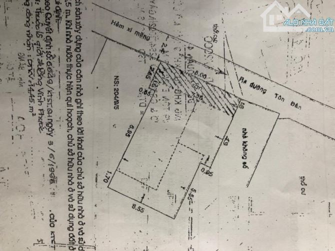 Gấp chủ kẹt tiền cần bán nhà Tôn Đản f4 quận 4 . , - 3