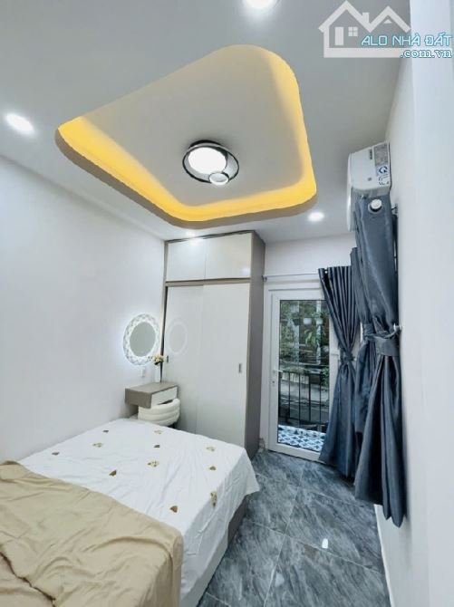 🏡 NHÀ MỚI XINH HẺM XE HƠI  📍Hồ Biểu Chánh khu VIP P11  3 tầng hoàn công đủ ☘️ - 4