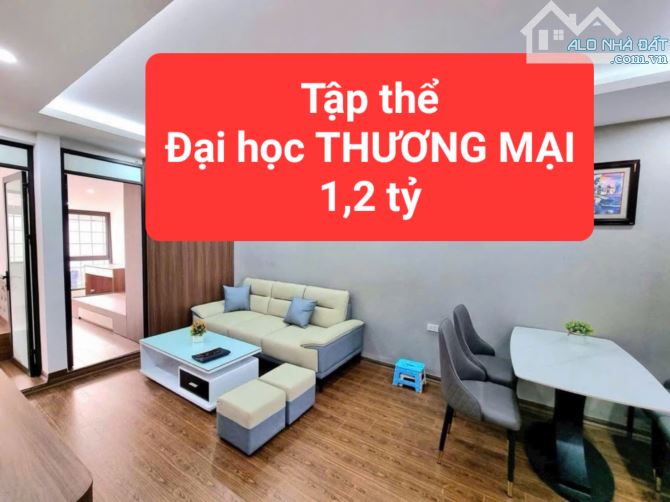 tập thể tầng 1 ĐH THƯƠNG MẠI - DƯƠNG KHUÊ - dân cư sầm uất -