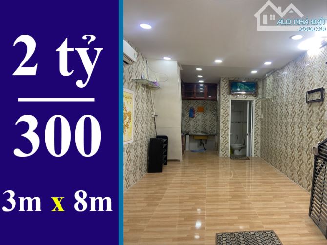 BÁN NHÀ HẺM 264 LÊ VĂN LƯƠNG QUẬN 7. DT: 3 X 8M, 1 LẦU, 2PN. GIÁ 2 TỶ 300