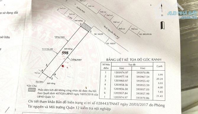 Hẻm 8m Quận 12, 100m2 Nguyễn Ảnh Thủ, định giá 5.2 tỷ, bán 4.5 tỷ