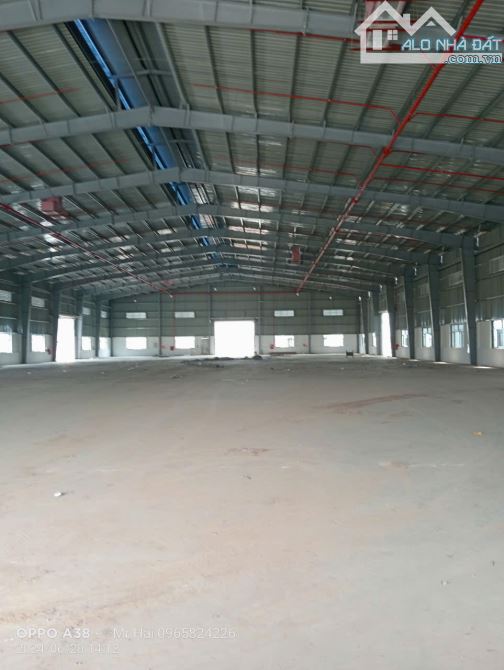 Cho thuê kho, xưởng 3,200m2 ngay Cụm CN Hiệp Hòa, Bắc Giang . PC tự động