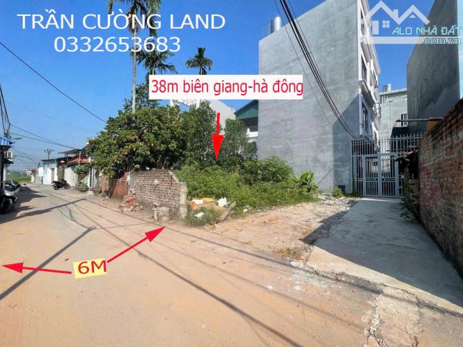 siêu phẩm 38m tại biên giang-hà đông mặt kinh doanh ô tô tải tránh nhau