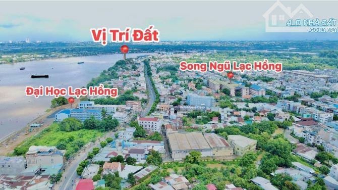 Mặt Tiền View Bờ Kè Bửu Long (9.8 x 14) Chỉ 7,7 tỷ - 1