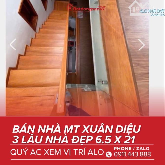 💥NHÀ 3 LẦU MẶT TIỀN XUÂN DIỆU - NGUYỄN ĐÌNH CHIỂU - 2