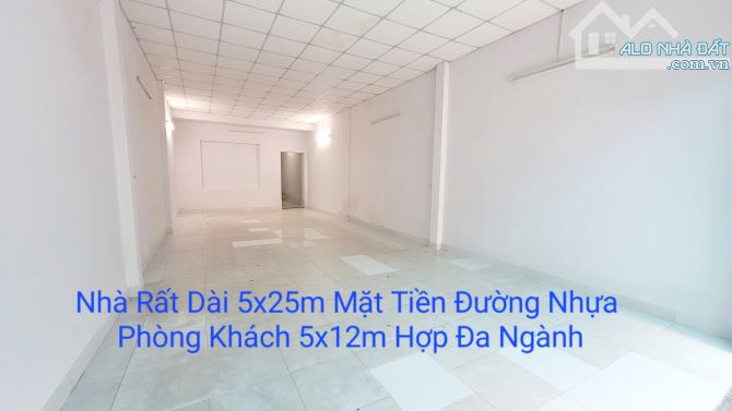 Nhà 5x25m Mặt Tiền Đường Trần Thị Do P.Hiệp Thành Quận 12 Giá 11tr/th Cọc 2th - 3