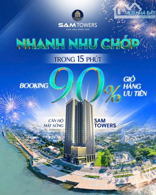 🔥 🔥 ĐẶC BIỆT 🔥 🔥 💰 💰 💰  Tặng túi Lộc vàng - dự án SAM TOWER - 3