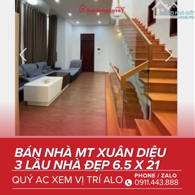 💥NHÀ 3 LẦU MẶT TIỀN XUÂN DIỆU - NGUYỄN ĐÌNH CHIỂU - 4