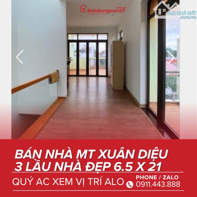 💥NHÀ 3 LẦU MẶT TIỀN XUÂN DIỆU - NGUYỄN ĐÌNH CHIỂU - 5